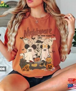 Vintage Mickey Minnie Halloween Shirt Nightmare On The Main Street Disney Classic Unisex 2 Vintage Mickey Minnie Halloween Shirt Nightmare On The Main Street Disney Classic Unisex 3