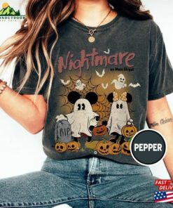 Vintage Mickey Minnie Halloween Shirt Nightmare On The Main Street Disney Hoodie Unisex 2 Vintage Mickey Minnie Halloween Shirt Nightmare On The Main Street Disney Hoodie Unisex 3