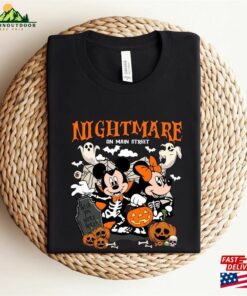 Vintage Mickey Minnie Halloween Shirt Nightmare On The Main Street Disney Unisex Sweatshirt 2 Vintage Mickey Minnie Halloween Shirt Nightmare On The Main Street Disney Unisex Sweatshirt 3