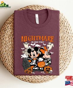 Vintage Mickey Minnie Halloween Shirt Nightmare On The Main Street Disney Unisex Sweatshirt 3 Vintage Mickey Minnie Halloween Shirt Nightmare On The Main Street Disney Unisex Sweatshirt 4