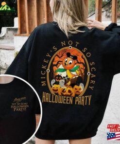 Vintage Mickey’s Not So Scary Halloween Party Shirt Disney Orange Bird Sweatshirt Classic Vintage Mickey’s Not So Scary Halloween Party Shirt Disney Orange Bird Sweatshirt Classic