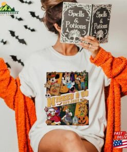 Vintage Mickeyworld 1928 Halloween Shirt Mickey And Friends Mummy Trip Hoodie Classic 3