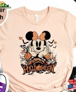 Vintage Minnie Halloween Shirt Disney 2023 Unisex T-Shirt