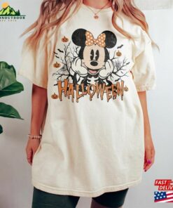 Vintage Minnie Halloween Shirt Disneyland Disneyworld T-Shirt Sweatshirt
