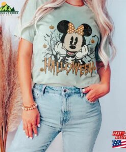 Vintage Minnie Halloween Shirt Disneyland Disneyworld T Shirt Sweatshirt 3