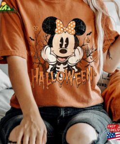 Vintage Minnie Halloween Shirt Disneyland Disneyworld T Shirt Sweatshirt 4