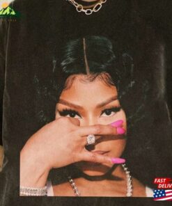 Vintage Nicki Minaj T-Shirt Washed Tee Bootleg Shirt Sweatshirt Hoodie