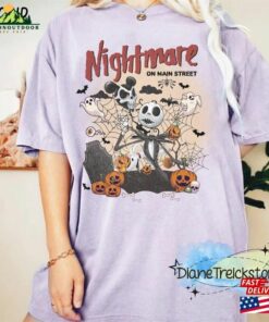 Vintage Nightmare Before Christmas Shirt Jack Skellington Disneyland Halloween T-Shirt Classic Vintage Nightmare Before Christmas Shirt Jack Skellington Disneyland Halloween T-Shirt Classic