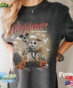Vintage Nightmare Before Christmas Shirt Jack Skellington Disneyland Halloween T Shirt Classic 3