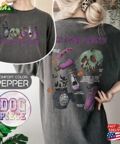 Vintage Pick Your Poison Disney Halloween Comfort Color Shirt Disneyland Villains Hoodie T-Shirt Vintage Pick Your Poison Disney Halloween Comfort Color Shirt Disneyland Villains Hoodie T-Shirt