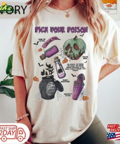 Vintage Pick Your Poison Disney Halloween Comfort Colors Shirt Disneyland Villain Villains Classic T-Shirt Vintage Pick Your Poison Disney Halloween Comfort Colors Shirt Disneyland Villain Villains Classic T-Shirt