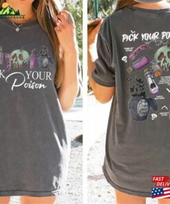 Vintage Pick Your Poison Disney Halloween Comfort Colors Shirt Villain Villains Classic T-Shirt