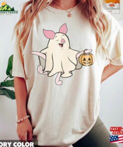 Vintage Piglet Ghost Halloween Shirts Winnie The Boo Shirt Spooky Season T Shirt Unisex 3