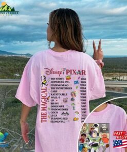 Vintage Pixar Magical Tour Two Sided Shirt The T-Shirt Hoodie