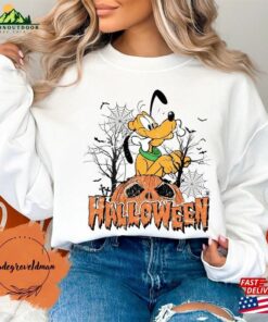 Vintage Pluto Pumpkin Halloween Sweatshirt Retro Spooky Season Shirt Not So Scary Classic T-Shirt 2 Vintage Pluto Pumpkin Halloween Sweatshirt Retro Spooky Season Shirt Not So Scary Classic T Shirt 3