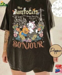 Vintage Retro Disney The Aristocats Bonjour Shirt Cat Lovers Gift Marie Toulouse Berlioz T-Shirt Classic 3 Vintage Retro Disney The Aristocats Bonjour Shirt Cat Lovers Gift Marie Toulouse Berlioz T Shirt Classic 4