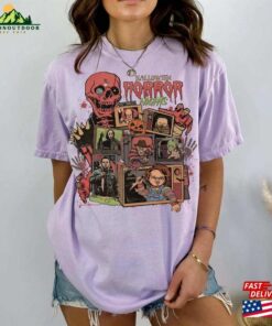 Vintage Retro Halloween Horror Nights Shirt Characters Movie T-Shirt Hoodie 2 Vintage Retro Halloween Horror Nights Shirt Characters Movie T Shirt Hoodie 3