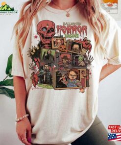 Vintage Retro Halloween Horror Nights Shirt Characters Movie T-Shirt Hoodie 3 Vintage Retro Halloween Horror Nights Shirt Characters Movie T Shirt Hoodie 4