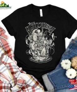 Vintage Retro Halloween The Nightmare Before Christmas Shirt Jack And Sally Classic Sweatshirt