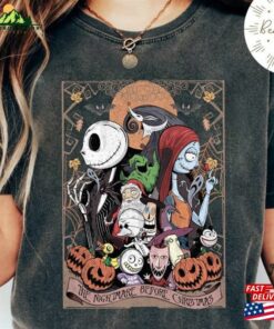 Vintage Retro Halloween The Nightmare Before Christmas Shirt Jack And Sally Oogie Boogie Bash 2023 Party Unisex T-Shirt