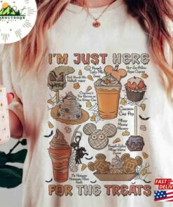 Vintage Retro I’m Just Here For The Treats Shirt Disney Snacks Halloween Hoodie Unisex Vintage Retro I’m Just Here For The Treats Shirt Disney Snacks Halloween Hoodie Unisex