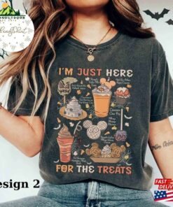 Vintage Retro I'm Just Here For The Treats Shirt Disney Snacks Halloween Hoodie Unisex 2 Vintage Retro Im Just Here For The Treats Shirt Disney Snacks Halloween Hoodie Unisex 3