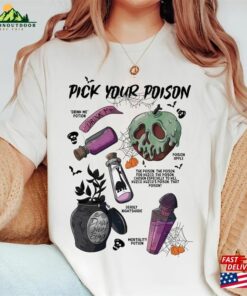 Vintage Retro Pick Your Poison Disney Halloween Shirt Disneyland Villain Villains Classic T-Shirt Vintage Retro Pick Your Poison Disney Halloween Shirt Disneyland Villain Villains Classic T-Shirt