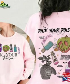 Vintage Retro Pick Your Poison Disney Halloween Shirt Disneyland Villain Villains Hoodie Unisex Vintage Retro Pick Your Poison Disney Halloween Shirt Disneyland Villain Villains Hoodie Unisex