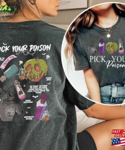 Vintage Retro Pick Your Poison Disney Halloween Shirt Disneyland Villain Villains Hoodie Unisex 2 Vintage Retro Pick Your Poison Disney Halloween Shirt Disneyland Villain Villains Hoodie Unisex 3