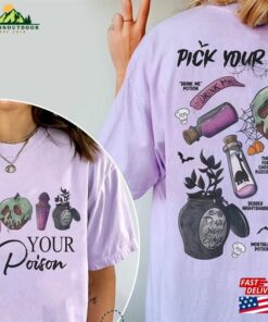 Vintage Retro Pick Your Poison Disney Halloween Shirt Villain Villains Hoodie Sweatshirt