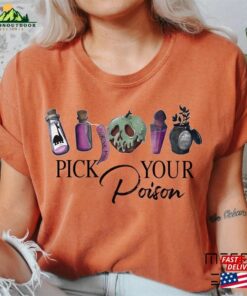Vintage Retro Pick Your Poison Disney Halloween Shirt Villain Villains T-Shirt Sweatshirt Vintage Retro Pick Your Poison Disney Halloween Shirt Villain Villains T-Shirt Sweatshirt