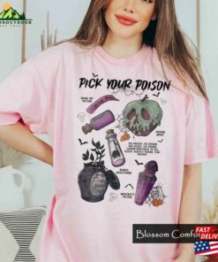 Vintage Retro Pick Your Poison Disney Halloween Shirt Villains T-Shirt Unisex Vintage Retro Pick Your Poison Disney Halloween Shirt Villains T-Shirt Unisex