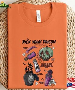 Vintage Retro Pick Your Poison Shirt Disney Halloween Disneyland Villain Sweatshirt Hoodie Vintage Retro Pick Your Poison Shirt Disney Halloween Disneyland Villain Sweatshirt Hoodie