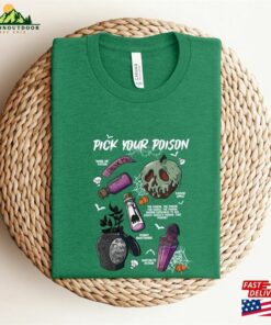 Vintage Retro Pick Your Poison Shirt Disney Halloween Disneyland Villain Sweatshirt Hoodie 3