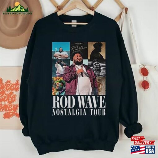 Vintage Rod Wave Shirt Nostalgia Tour T-Shirt Sweatshirt Unisex