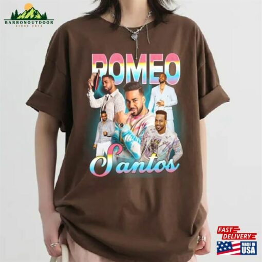 Vintage Romeo Santos Shirt Bootleg Unisex Tour 2023 Classic