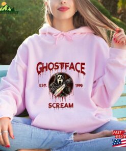 Vintage Scream Ghostface Sweatshirt Horror Movie Character Halloween Shirt Classic