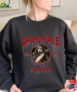 Vintage Scream Ghostface Sweatshirt Horror Movie Character Halloween Shirt Classic 3