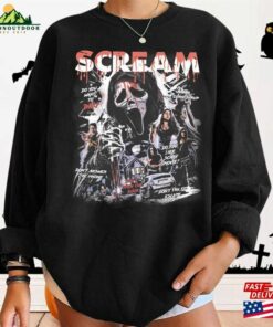 Vintage Scream Ghostface Sweatshirt Retro 90S Shirt Halloween Shirts Hoodie 3