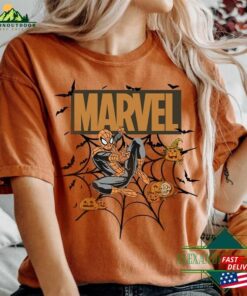 Vintage Spider Man Halloween Shirt Marvel Avengers T-Shirt Sweatshirt