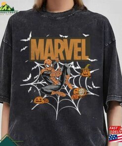 Vintage Spider Man Halloween Shirt Marvel Avengers T-Shirt Sweatshirt