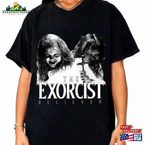 Vintage The Exorcist Believer 2023 Shirt Horror Movie Movies Hoodie T-Shirt