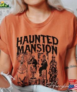 Vintage The Haunted Mansion Comfort Colors Shirt Disney Halloween Hoodie Unisex