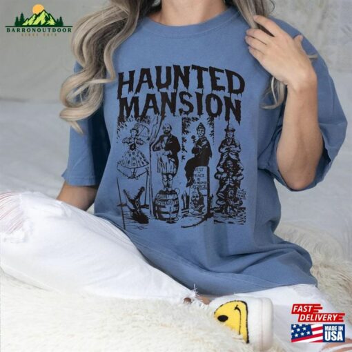 Vintage The Haunted Mansion Comfort Colors Shirt Disney Halloween Sweatshirt Classic