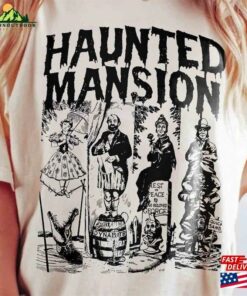 Vintage The Haunted Mansion Shirt Disney Halloween Sweatshirt Classic Hoodie