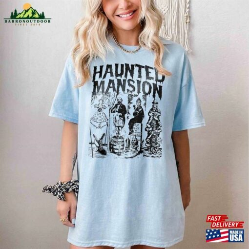 Vintage The Haunted Mansion Shirt Disney Halloween Sweatshirt Classic Hoodie