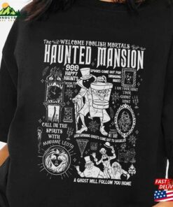 Vintage The Haunted Mansion Shirt Halloween Tee Sweatshirt Unisex