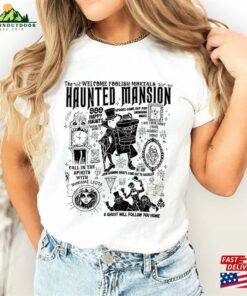 Vintage The Haunted Mansion Shirt Halloween Tee Sweatshirt Unisex 3