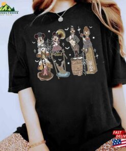 Vintage The Haunted Mansion Shirt Mickey And Friends Halloween Shirts Retro Disney T Shirt Classic 4
