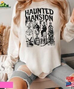 Vintage The Haunted Mansion Shirt Retro T-Shirt Halloween Tee Birthday Gift Funny Spooky Season Hoodie Classic